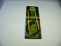 Clover Bambus Rundstricknadel 80 cm - 4.5 mm