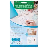 Clover Transferpapier mit Wasser l�schbar