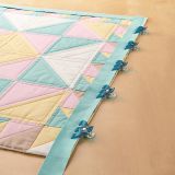 Clover Breite Stoffklammern mit drei Griffen - 12 St�ck