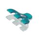 Clover Breite Stoffklammern mit drei Griffen - 12 St�ck